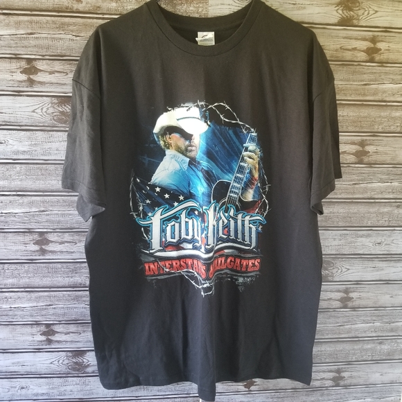 Delta Tops - Delta Pro Weight Toby Keith 2016 Tour Tee Size XL